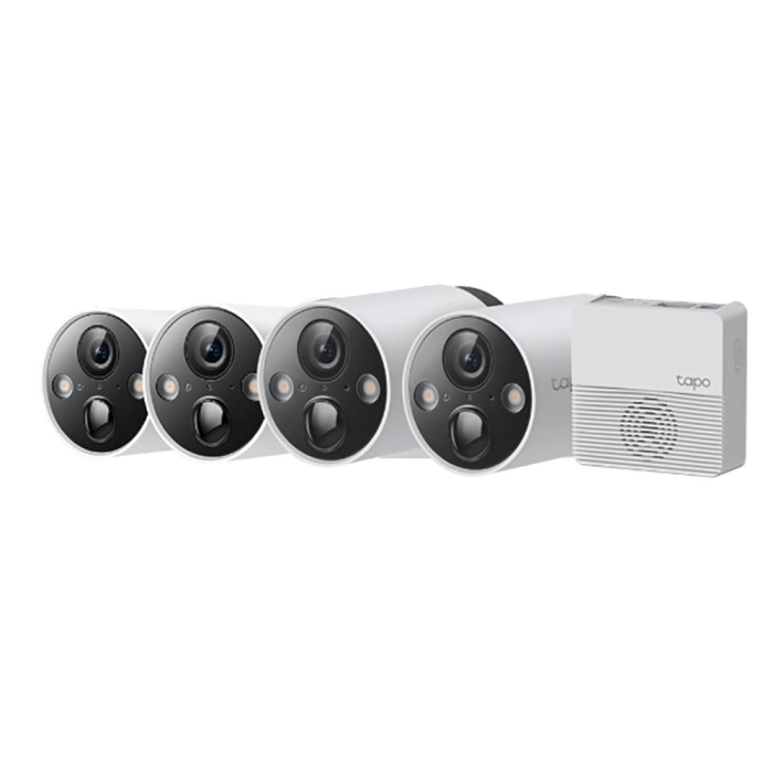 TP-Link Tapo Smart 2K Wire-Free Security Camera System (4 Pack)