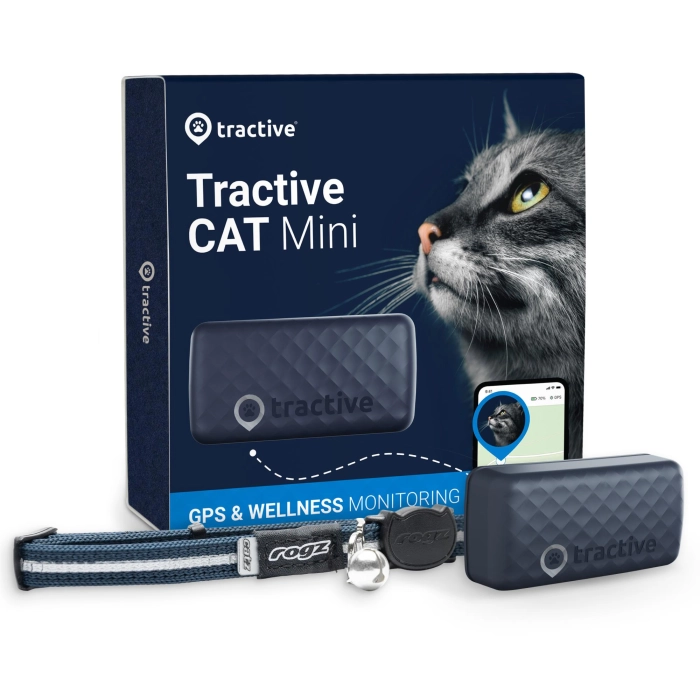 Tractive Mini GPS Tracker Cat 4 (Midnight Blue)