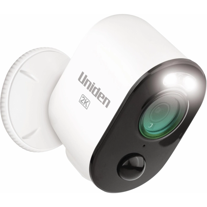 Uniden App Cam Solo Pro Wirefree 2K Security Camera and Spotlight