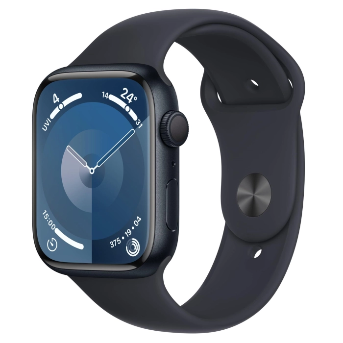 Apple Watch Series 9 45mm Midnight Aluminium Case GPS (M/L)