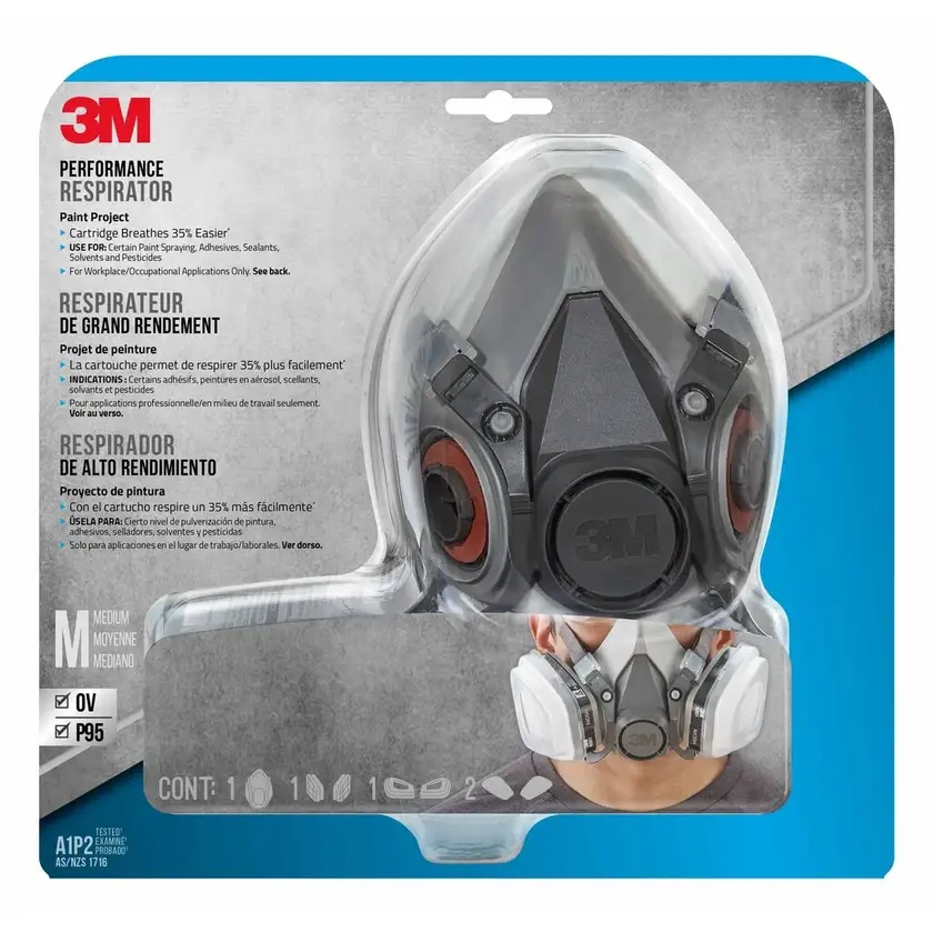 3M™ Paint Project Half Face Respirator