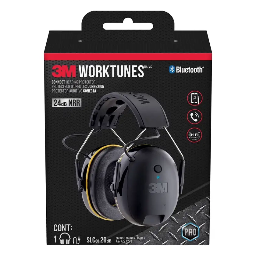 3M™ Worktunes Wireless Earmuffs with Bluetooth