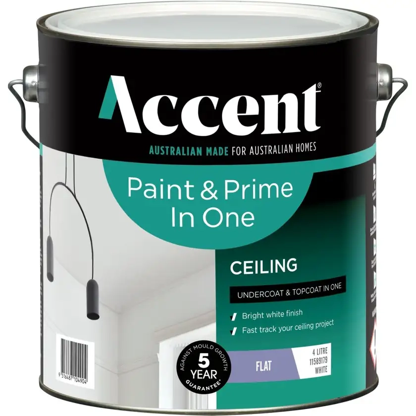 Accent® Paint & Prime In One Ceiling 4L