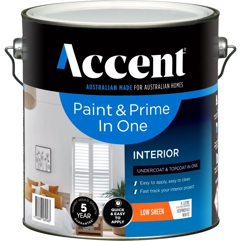 Accent® Paint & Prime In One Interior 4L