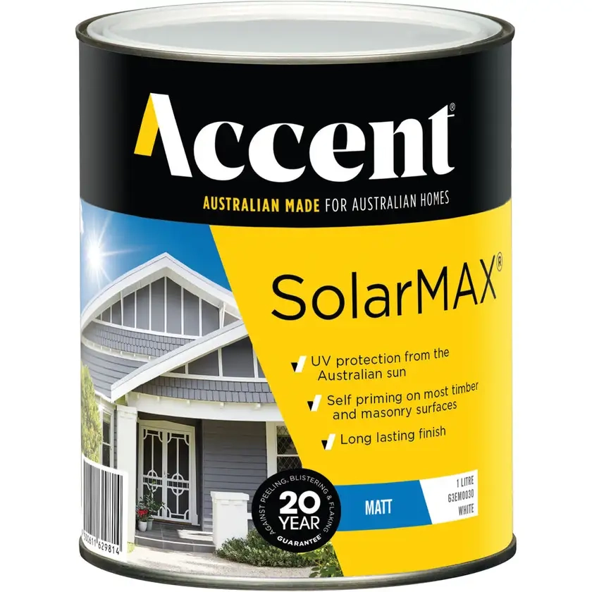 Accent® SolarMAX Exterior 4L - Matt