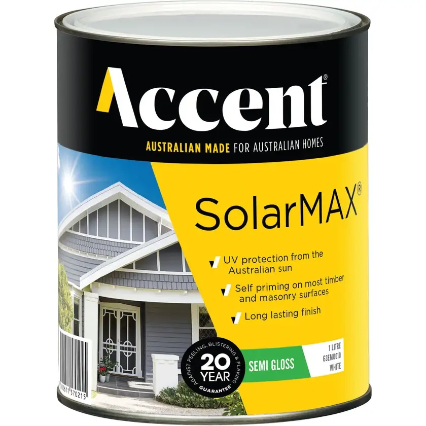 Accent® SolarMAX Exterior 4L - Semi Gloss