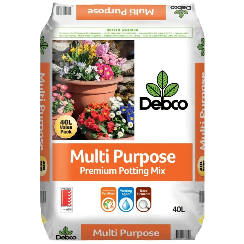 Debco Multi Purpose Premium Potting Mix 40L