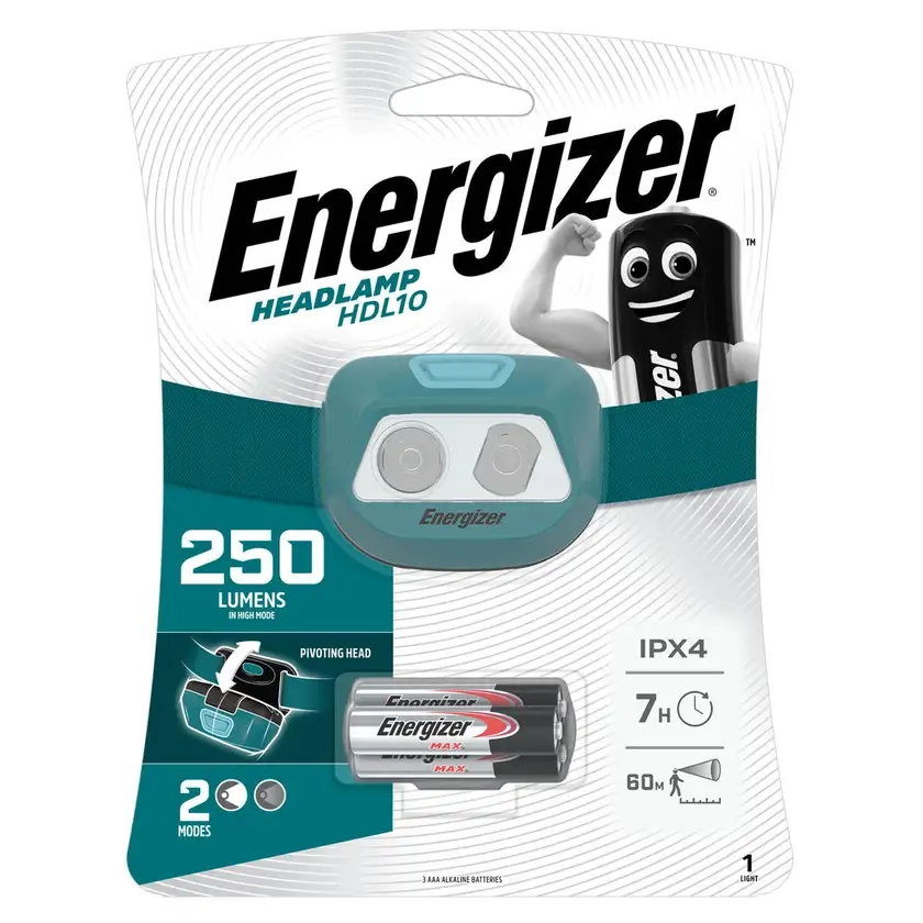 Energizer Vision Headlight - 250 Lumens