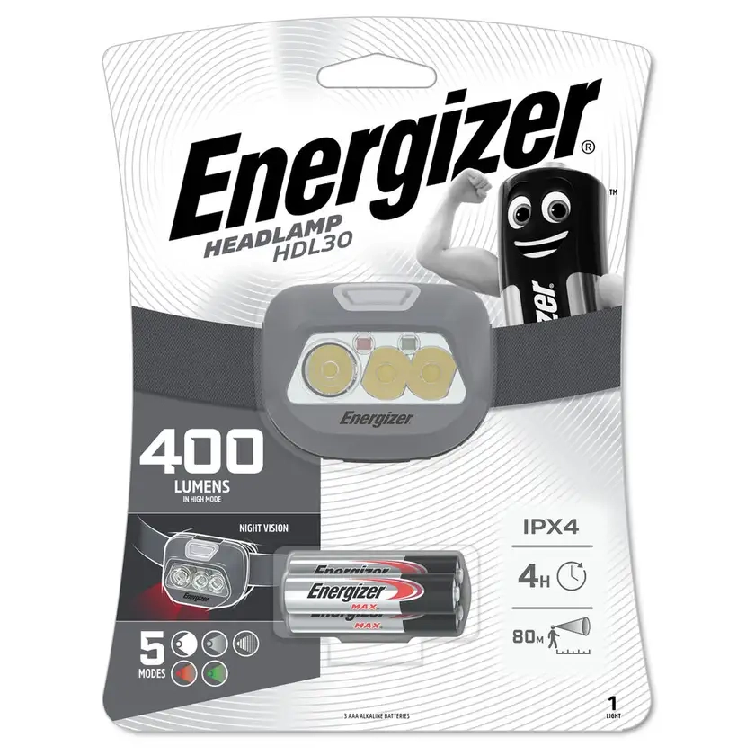 Energizer Vision Headlight - 400 Lumens