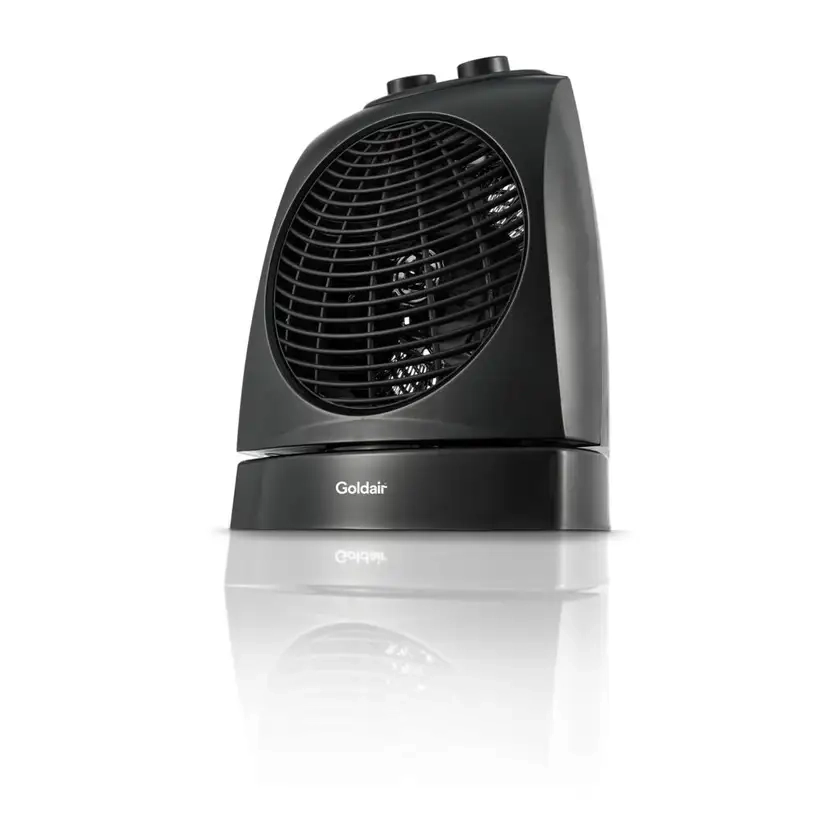 Goldair 2400W Upright Fan Heater - Black