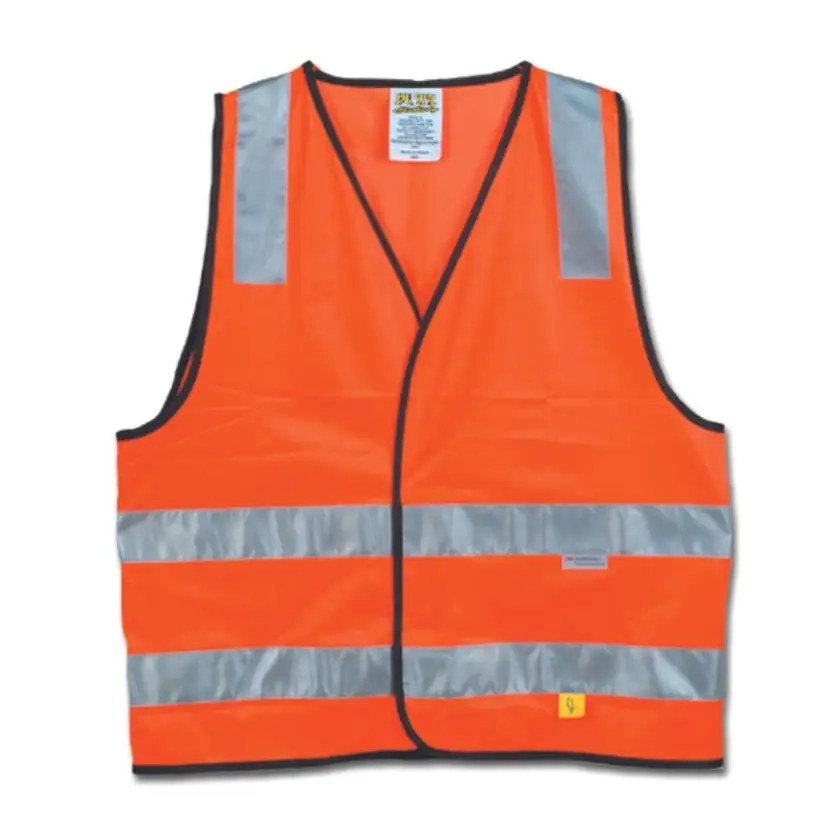 Maxisafe Day/Night Hi-Vis Safety Vest - Orange