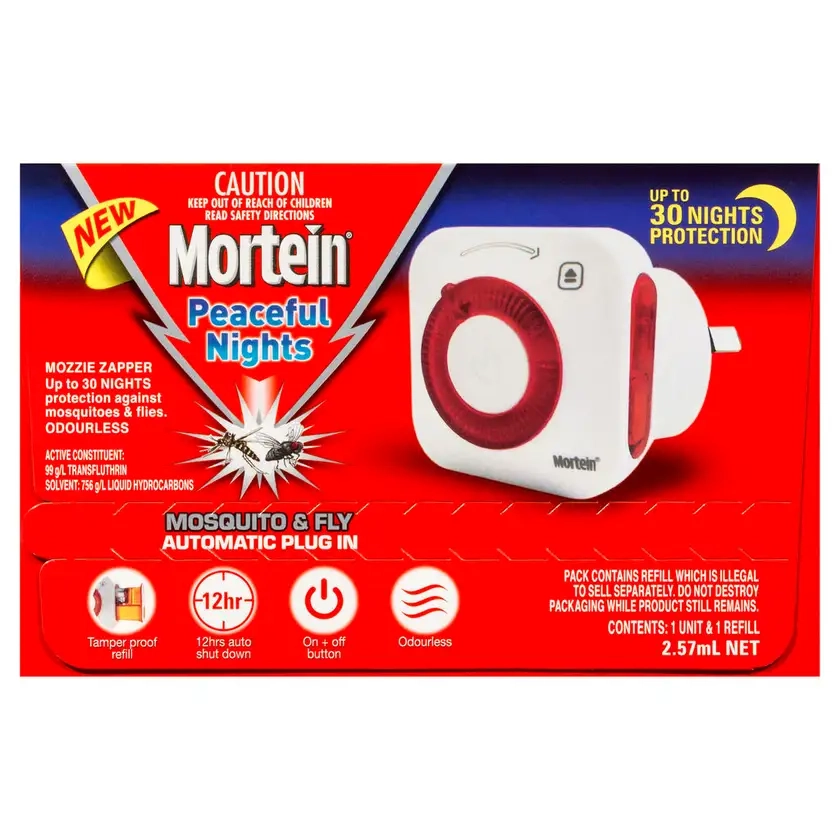 Mortein Peaceful Nights Auto Insect Repellent