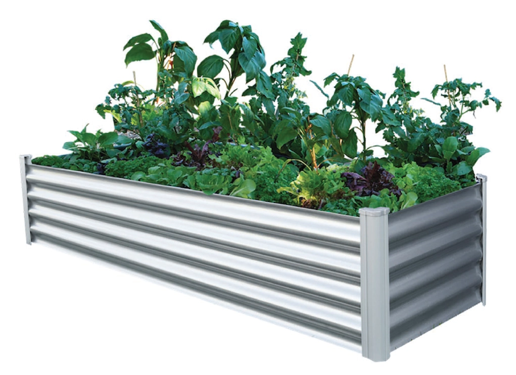 The Organic Garden Co Raised Garden Bed - Zinc