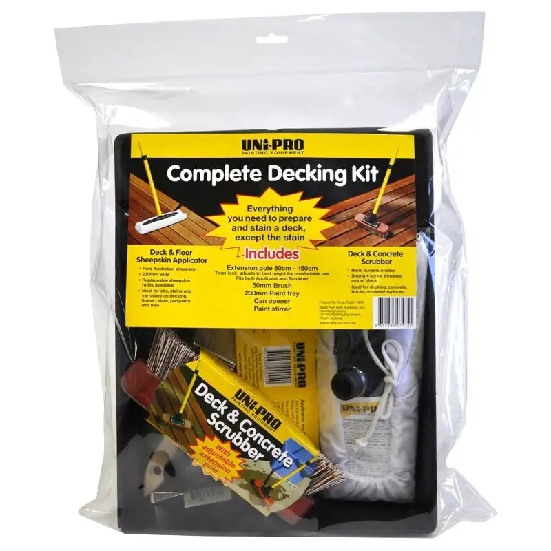 UNi-PRO 7Pce Complete Decking Kit