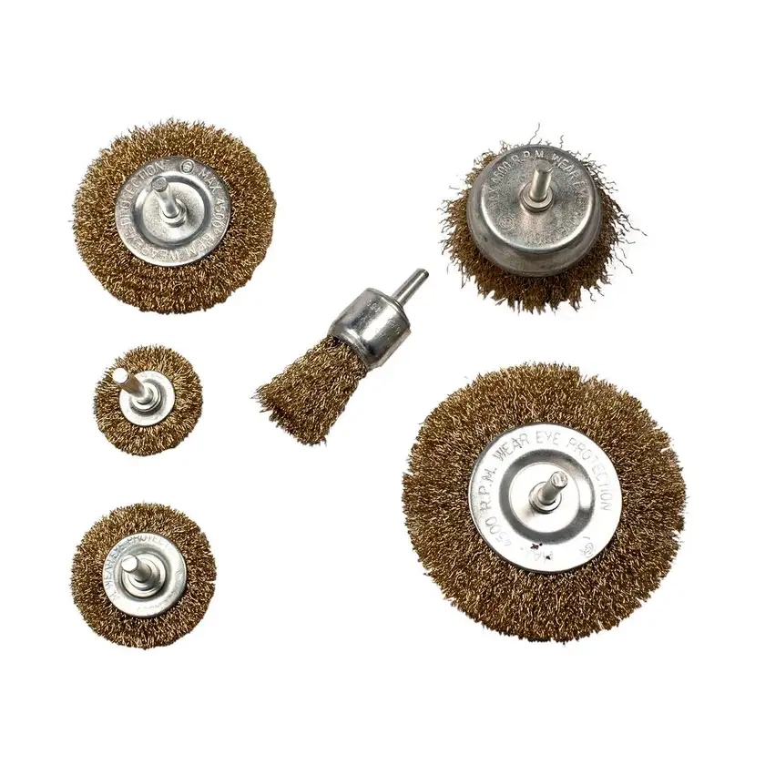 Work Force 6Pce Wire Brush Assortment