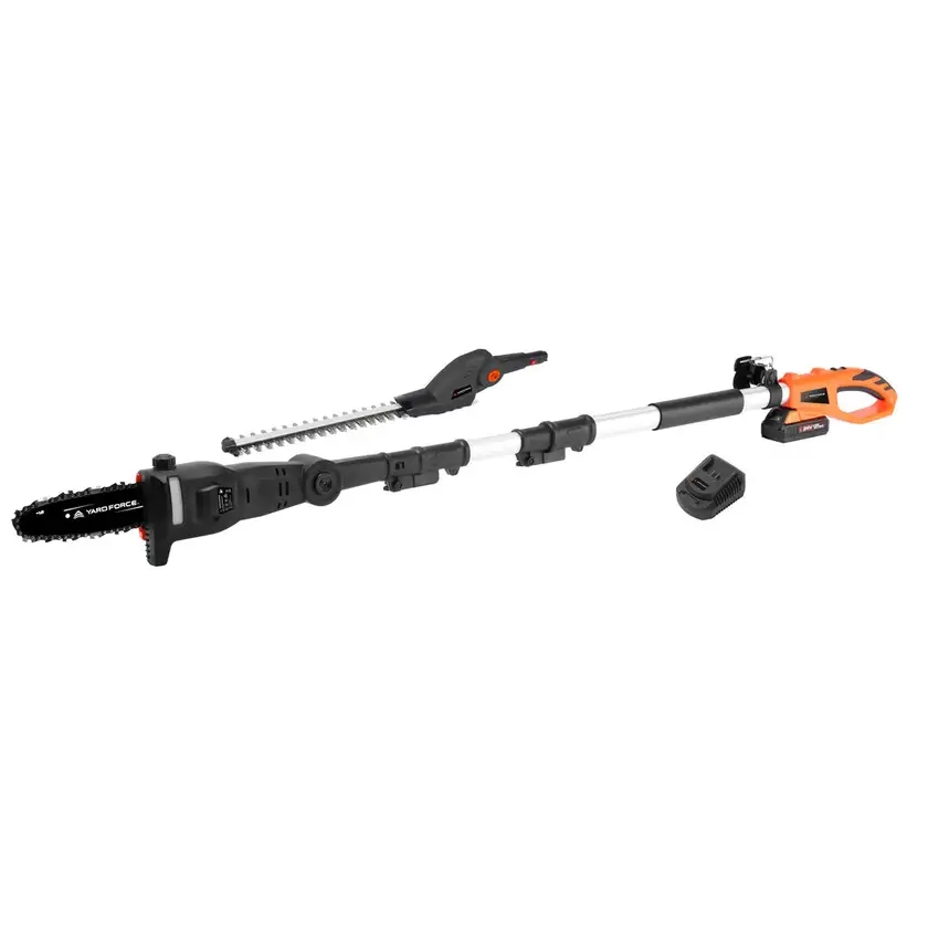 Yard Force 24V Pole Pruner & Hedge Trimmer Kit