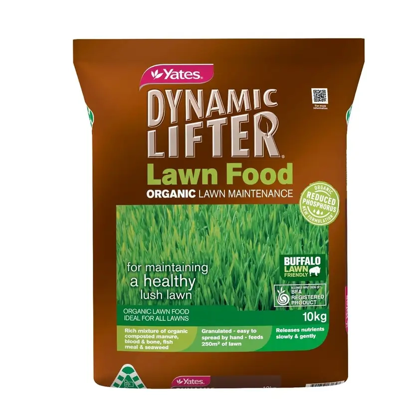 Yates 10Kg Organic Dynamic Lifter - Lawn Food