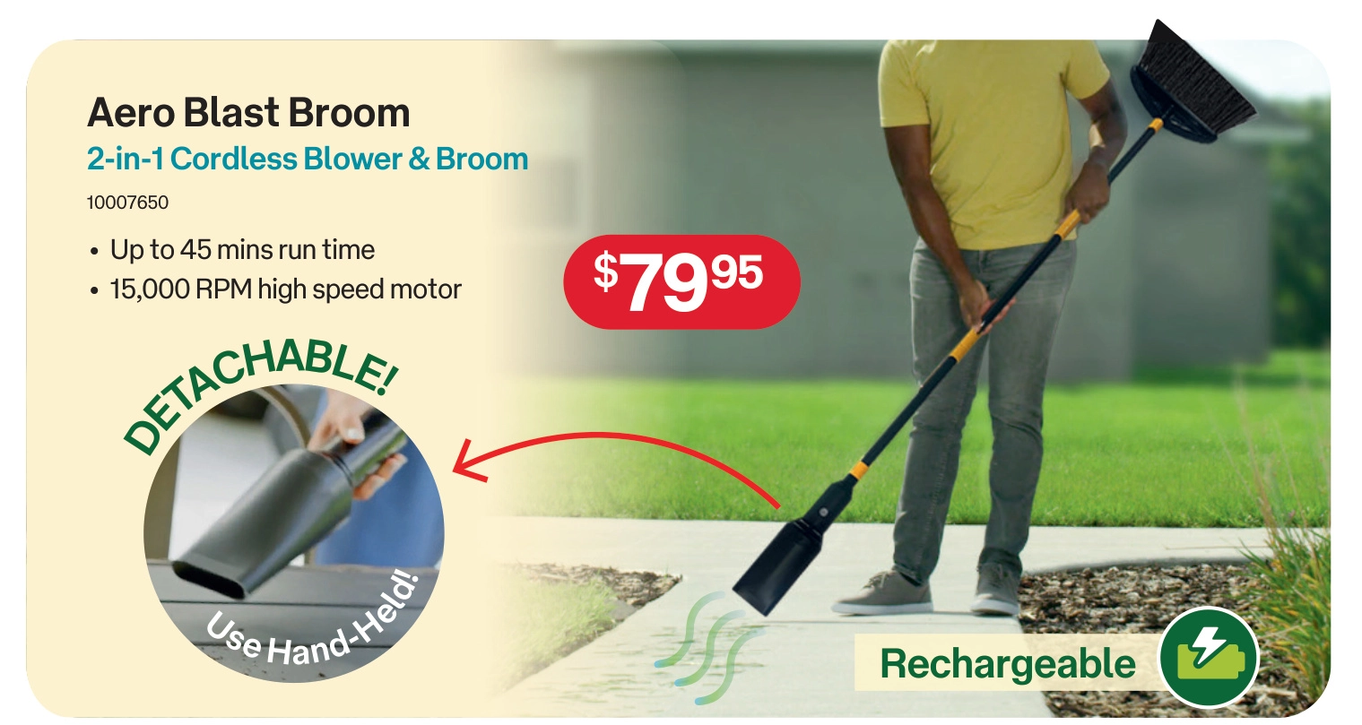 Aero Blast Broom