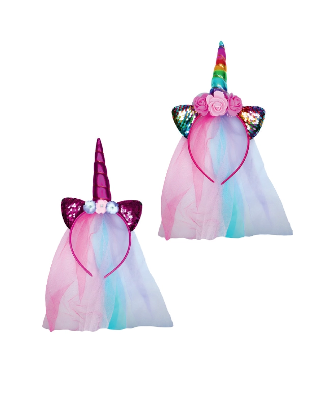 All Dressed Up Unicorn Headband Assorted