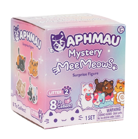 Aphmau Mystery MeeMeows Squishy Figures Assorted