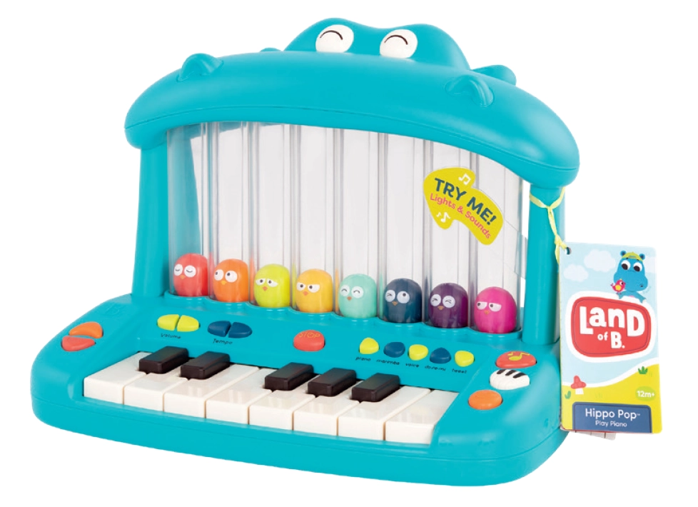 B. toys Hippo-Pop Play Piano