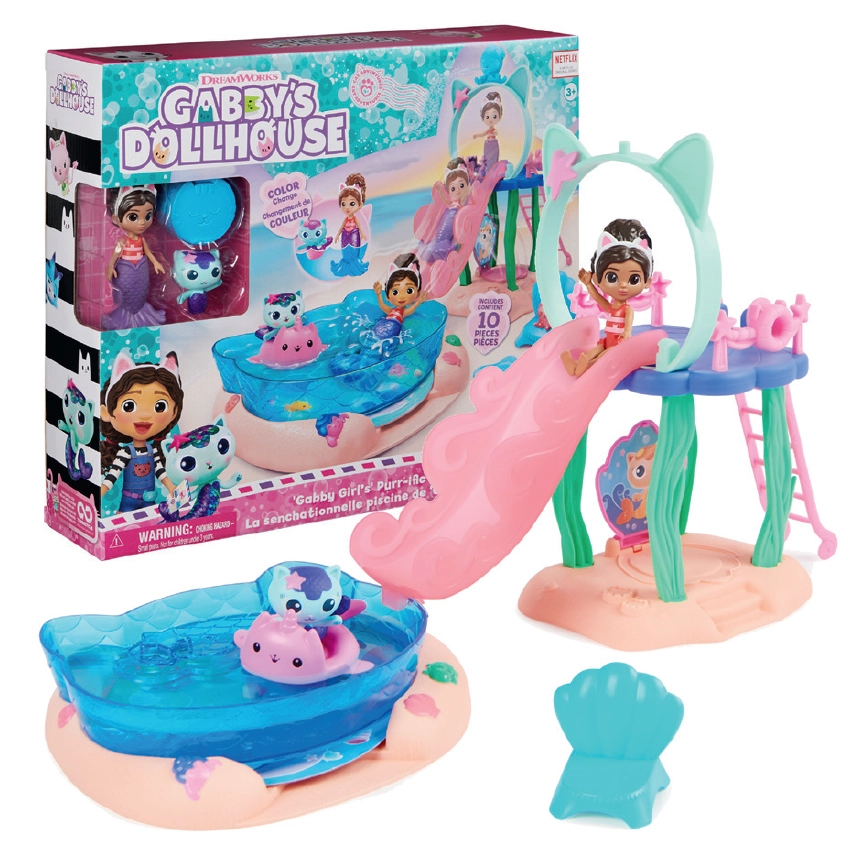 Gabby’s Dollhouse Pool Playset