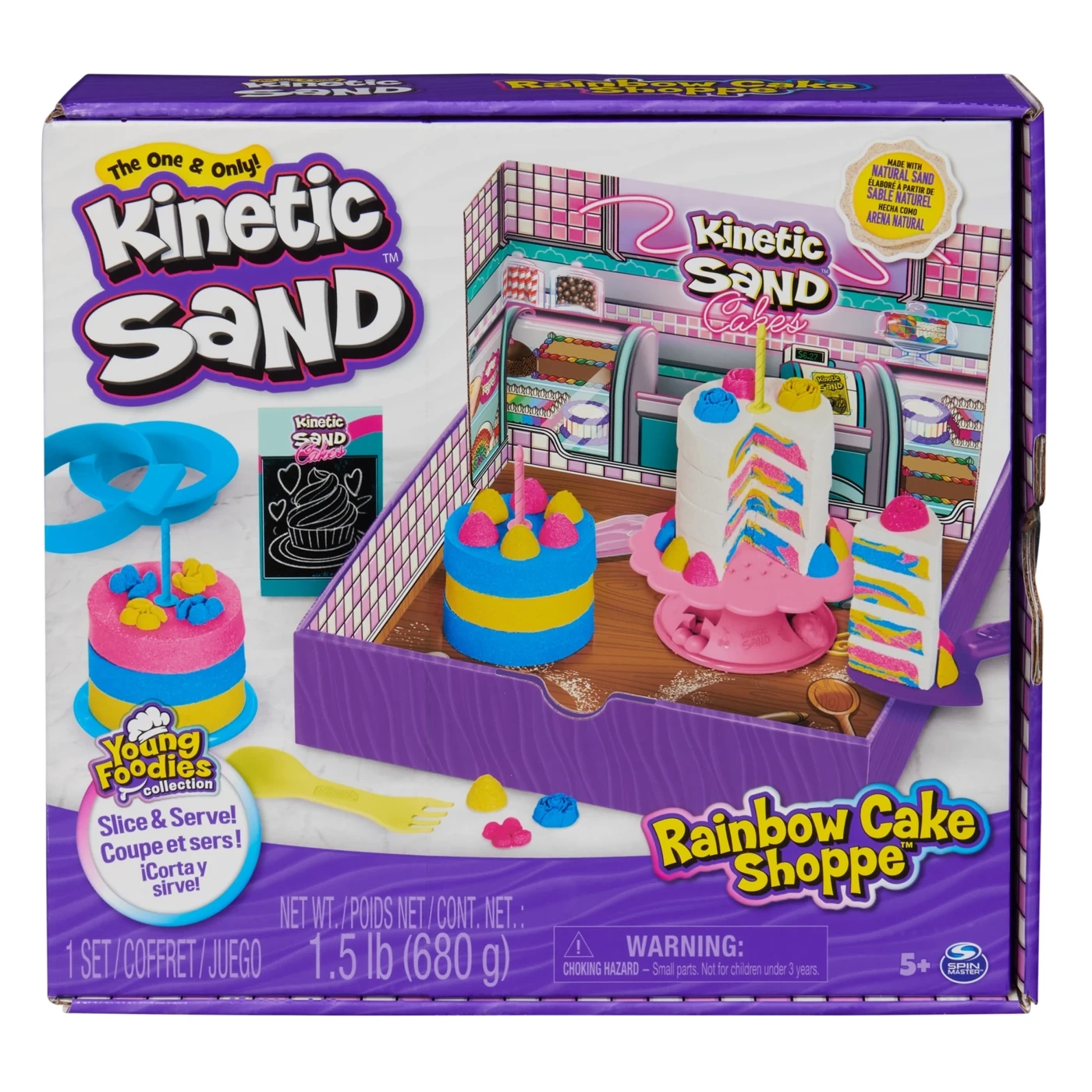 Kinetic Sand Cake Station Playset