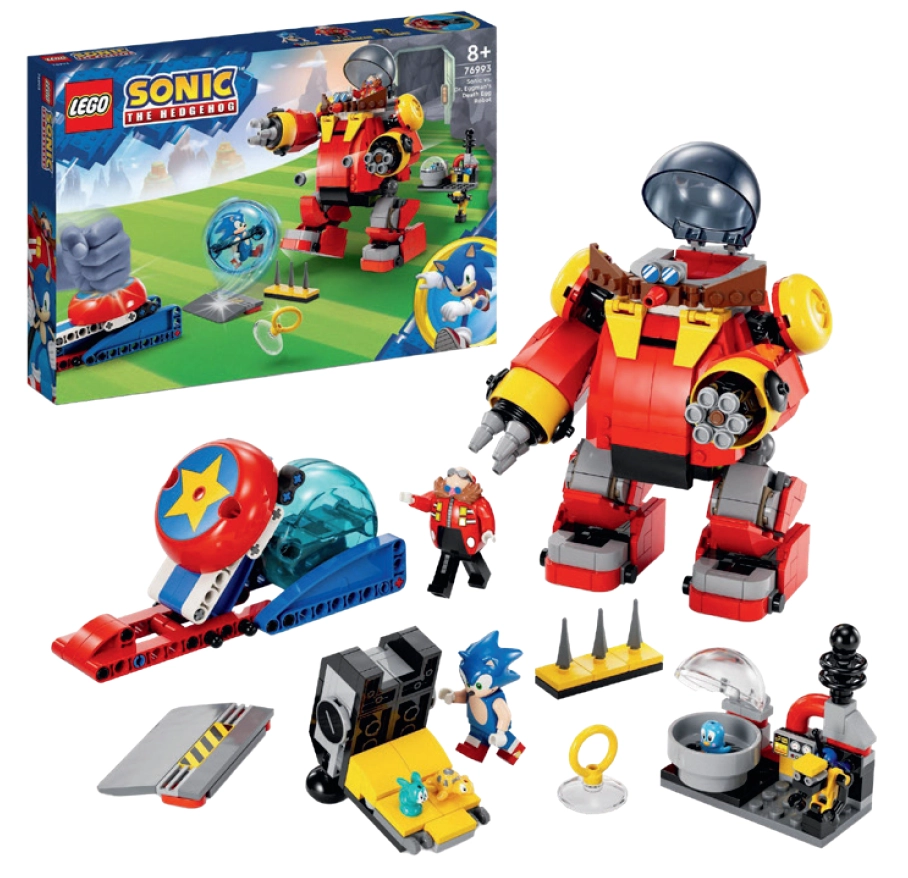 LEGO® Sonic the Hedgehog Sonic vs. Dr. Eggman’s Death Egg Robot 76993