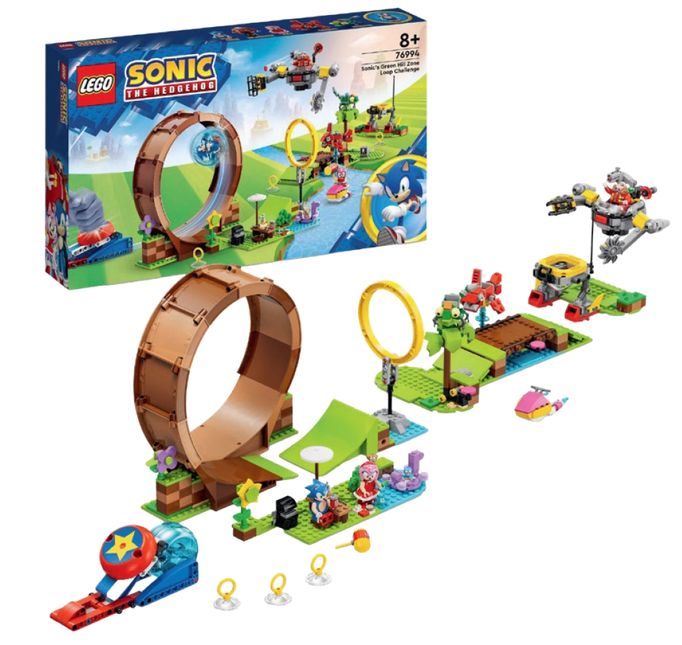 LEGO® Sonic the Hedgehog Sonic’s Green Hill Zone Loop Challenge 76994