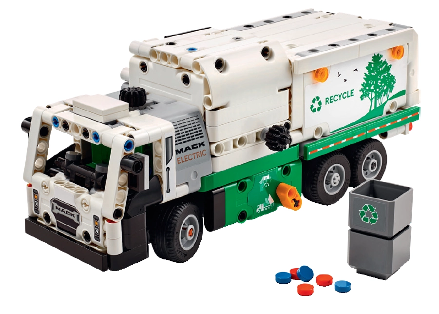 LEGO® Technic Mack LR Electric Garbage Truck 42167