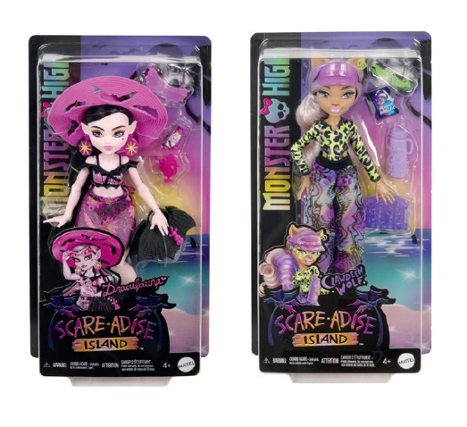 Monster High Scareadise Island Doll Assorted