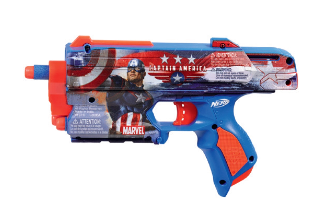 NERF Marvel Captain America Blaster