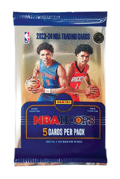 Panini NBA Hoops 23/24 Basketball Trading Cards Retail Pack Assorted