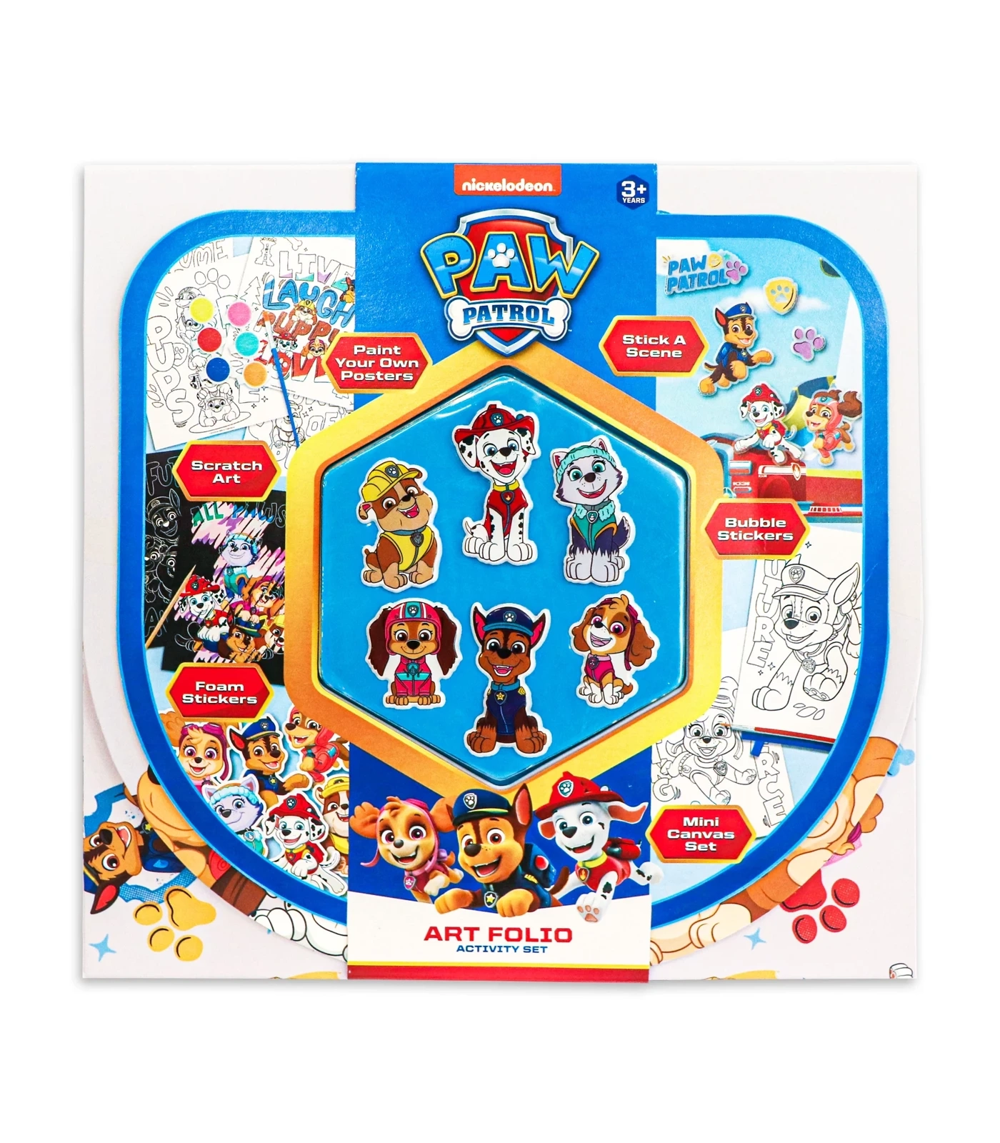 Paw Patrol Art Folio Activity Carry Case