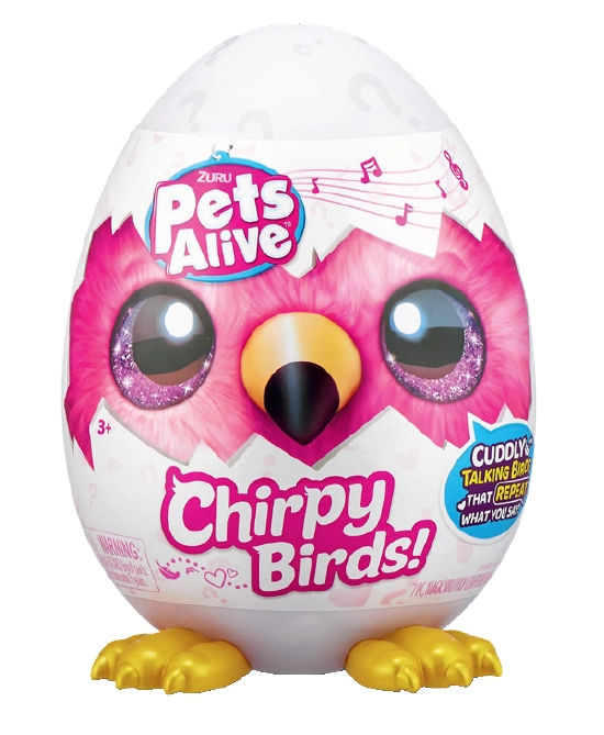 Pets Alive Chirpy Birds Assorted