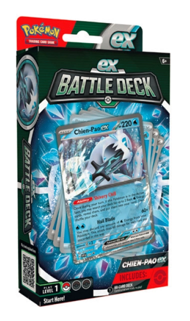 Pokemon TCG: Chien-Pao ex or Tinkaton ex Battle Deck Assorted