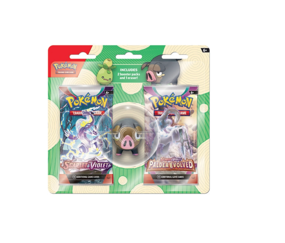 Pokemon TCG: Scarlet & Violet Eraser Blister Assorted