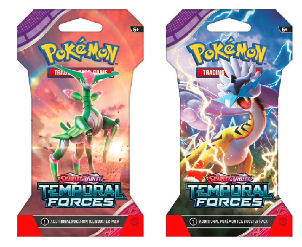 Pokemon TCG: Scarlet & Violet - Temporal Forces Blister Pack Assorted