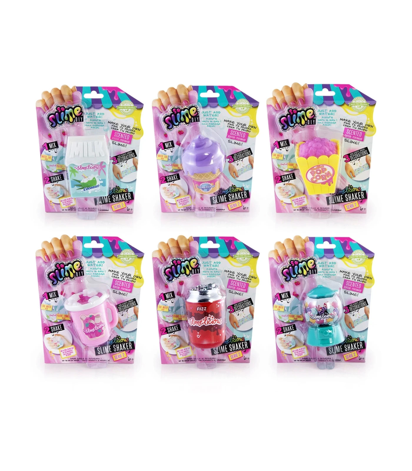 So Slime Slimelicious Single Pack Assorted