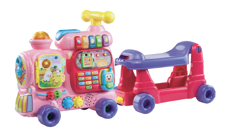 VTech Push & Ride Alphabet Train - Pink