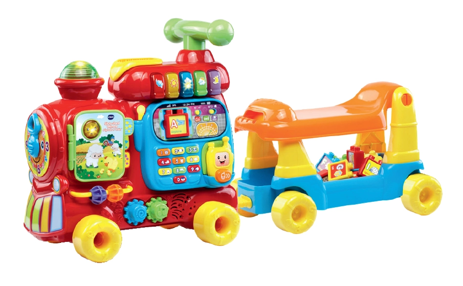 VTech Push & Ride Alphabet Train - Red