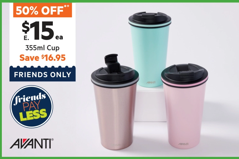 Avanti 355 mL Double Wall Insulated Go Cup Mint