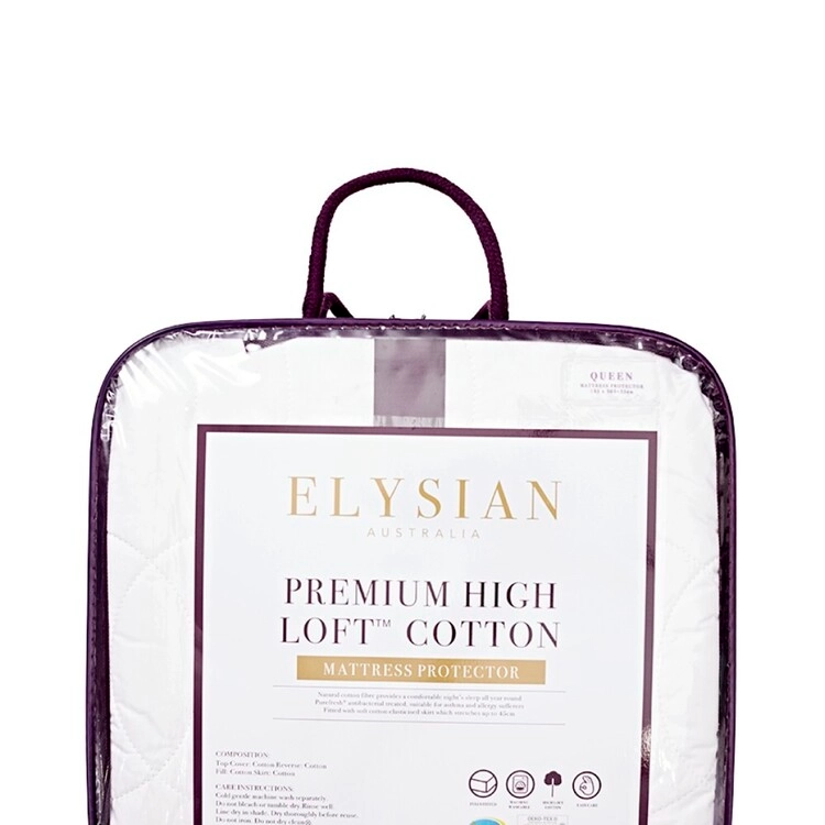 Elysian Cotton Mattress Protector Queen