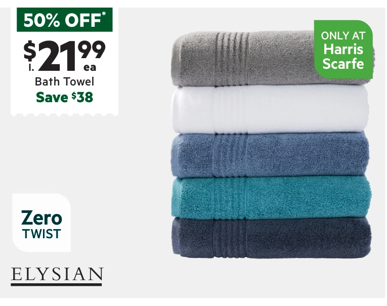 Elysian Haven Towel Collection Charcoal