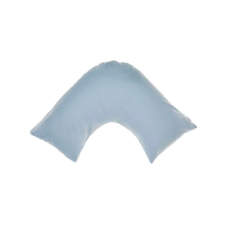 Linen House 300 Thread Count U-Shape Pillowcase Blue U Shape