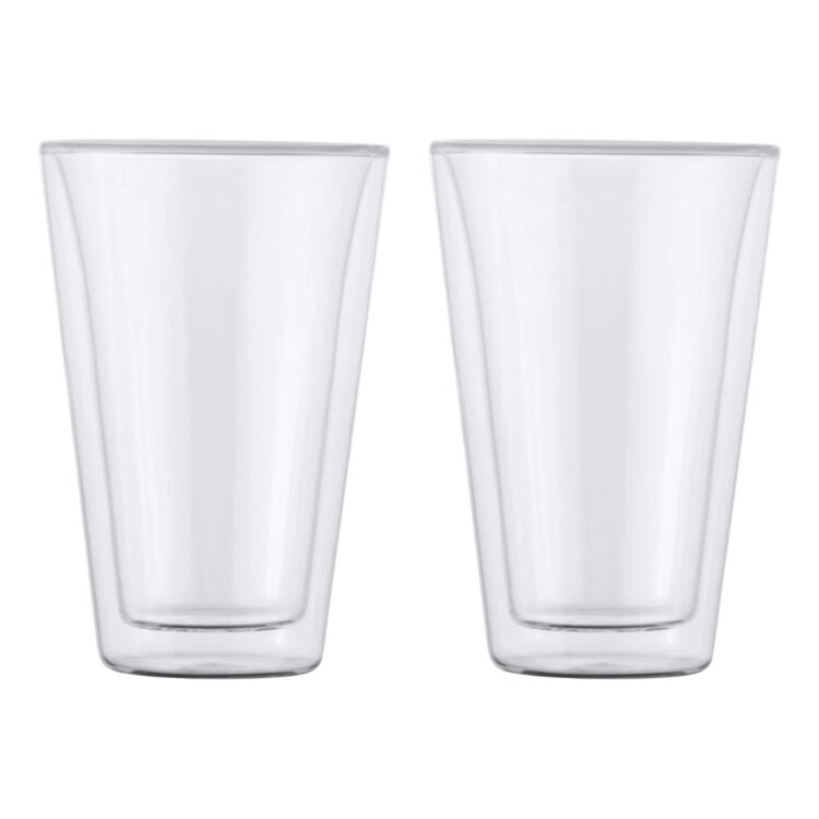 Maxwell & Williams Blend 400 ml Double Wall Conical Cup 2 Pack