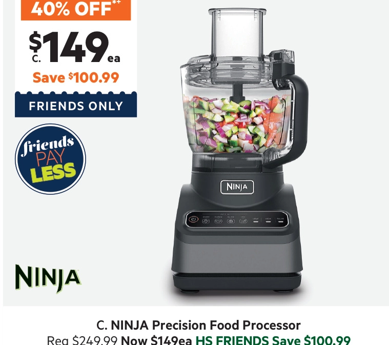 Ninja Precision Food Processor BN650