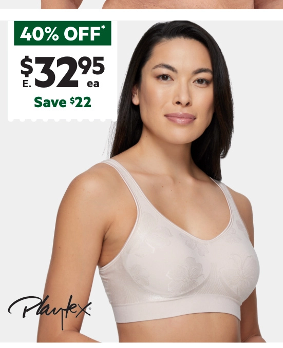 Playtex Women's Flex Fit Contour Bra Sandshell