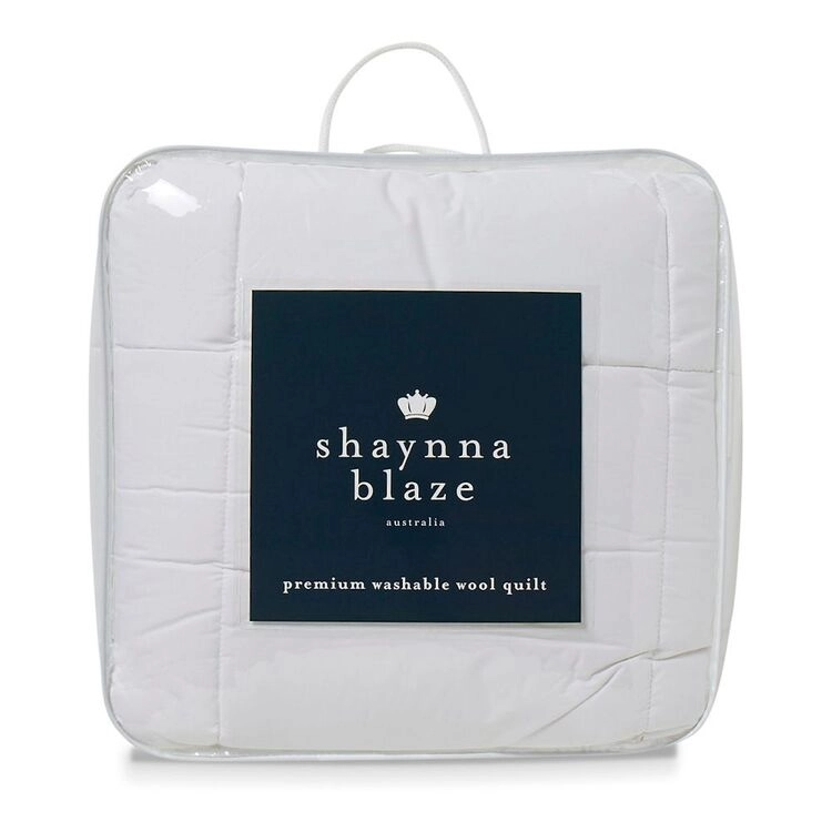 Shaynna Blaze 450 GSM Premium Washable Wool Quilt Queen