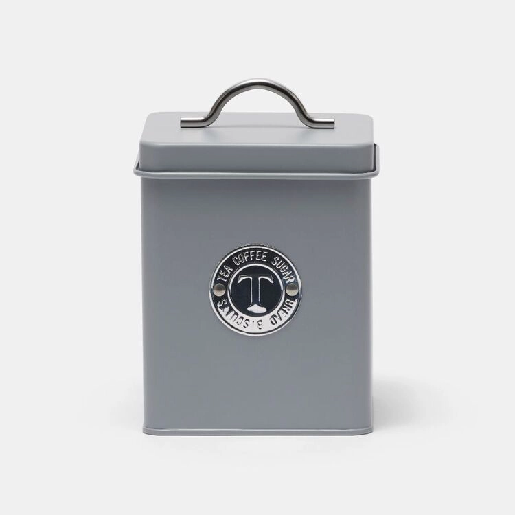 Smith + Nobel Heritage Tea Canister Grey